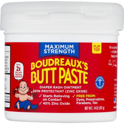 Boudreaux's BP - Boudreaux's Butt Paste Diaper Rash Ointment