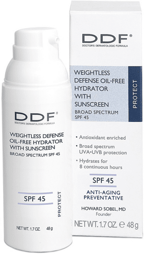 Ddf - Weightless Defense Oil-Free Hydrator with Sunscreen Broad Spectrum SPF 45