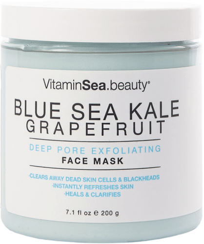 VitaminSea.beauty - Blue Sea Kale Grapefruit Deep Pore Exfoliating Face Mask