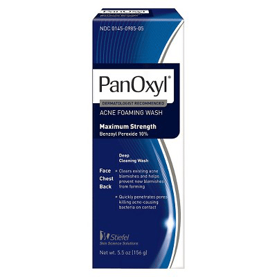PanOxyl - Acne Foaming Wash with 10% Benzoyl Peroxide