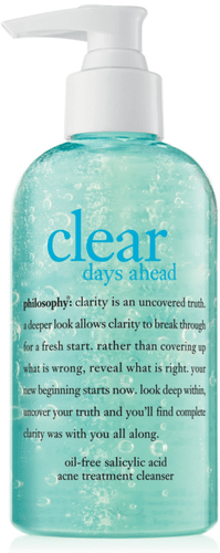 Philosophy - Clear Days Ahead Oil-Free Salicylic Acid Acne Treatment Cleanser