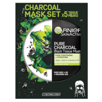 Garnier - Charcoal and Algae Purifying and Hydrating Face Sheet Mask for Enlarged Pores