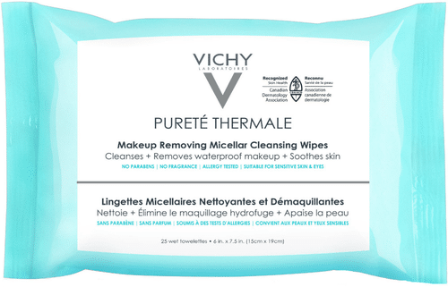Vichy - Pureté Thermale Makeup Remover Wipes with Micellar Water