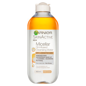 Garnier - Micellar Water Oil Infused Facial Cleanser and Makeup Remover