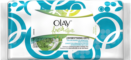 Olay - Fresh Effects Everything Off! Make-Up Removal Wet Cloths