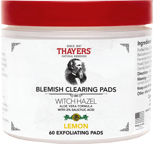 Thayers - Witch Hazel Blemish Clearing Pads