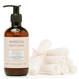 Aurelia Probiotic Skincare - Miracle Cleanser and Muslin Cloths