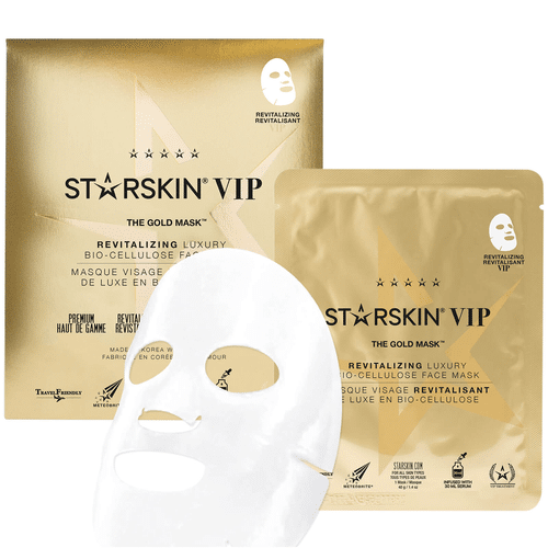STARSKIN - The Gold Mask VIP Revitalizing Luxury Bio-Cellulose Second Skin Face Mask