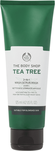 The Body Shop - Tea Tree 3 in 1 Wash Scrub Mask