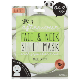 Oh K! - After Sun Aloe Sheet Face and Neck Mask