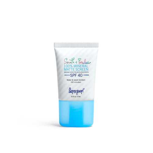 supergoop matte mineral sunscreen