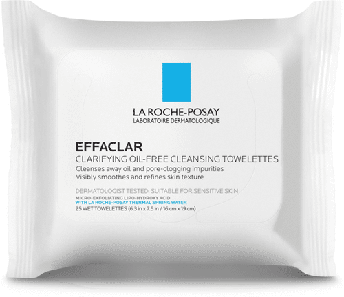 La Roche-Posay - Effaclar Clarifying Oil-Free Cleansing Towelettes