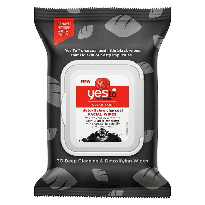 Yes to - tomatoes Detoxifying Charcoal Facial Wipes