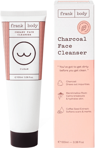frank body - Charcoal Creamy Face Cleanser