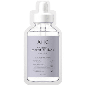 AHC - Natural Essential Face Mask Hydrating and Lifting for Tired Skin