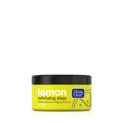 Clean & Clear - Lemon Exfoliating Facial Pads with Vitamin C