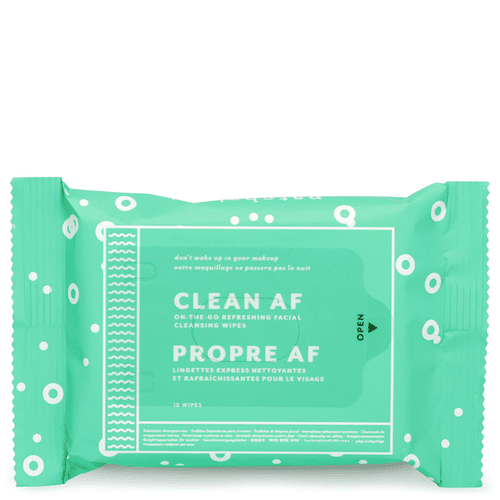 Patchology - Clean AF On-the-Go Refreshing Facial Cleansing Wipes - 15 Count