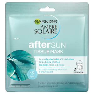 Ambre Solaire - Garnier Ambre Solaire After Sun Cooling Face Sheet Masks