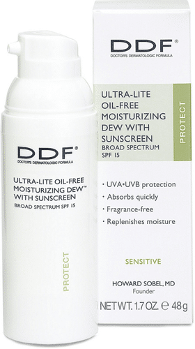 Ddf - Ultra-Lite Oil Free Moisturizing Dew with Sunscreen Broad Spectrum SPF 15