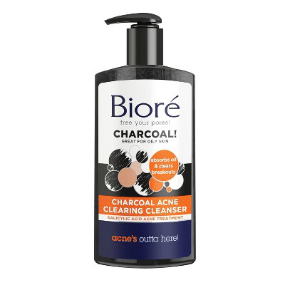 Biore - Charcoal Acne Daily Cleanser