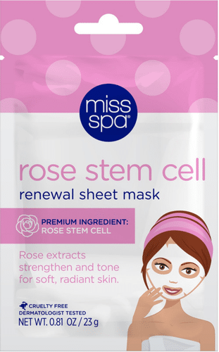 Miss Spa - Rose Stem Cell Repairing Facial Sheet Mask