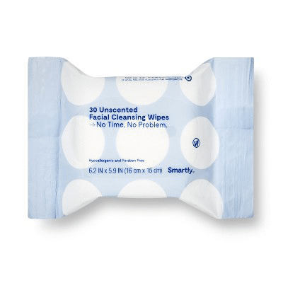 Smartly - Unscented Facial Cleansing Wipes