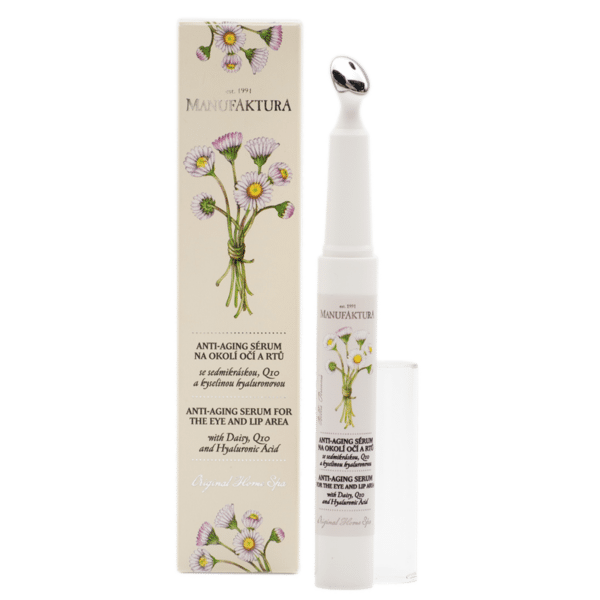 Manufaktura - Anti-Aging Serum for Eyes and Lips with Daisy